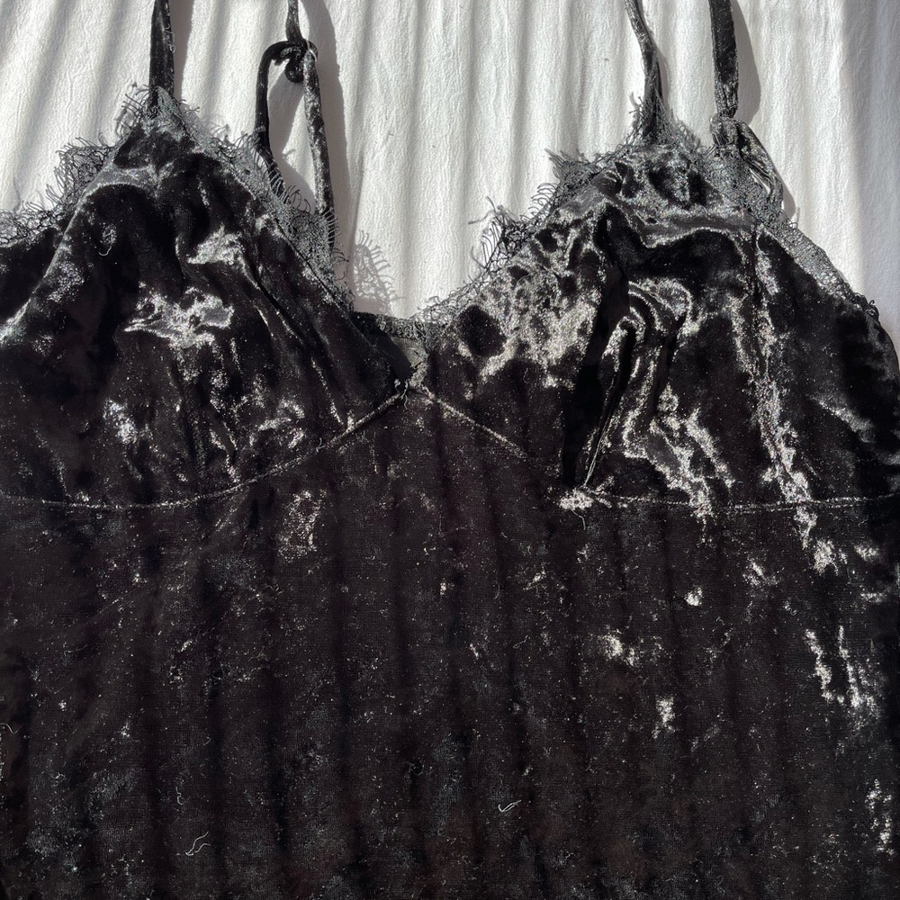 Black Velvet Top
